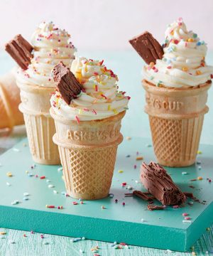Childhood Favourite Cone Ice Cream Cake