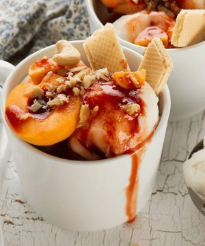 Hot Sauce White Creamy Ice Cream