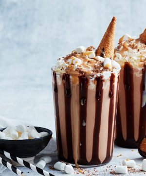 Boozy Snickers Milkshake For The One