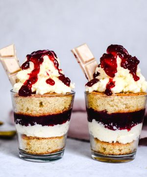 Cake In A Glass Recipe - Anne Travel Foodie